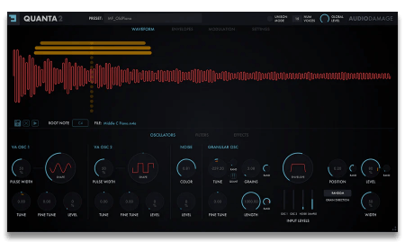 Audio Damage AD055 Quanta 2 v2.0.13 WiN MacOSX LiNUX